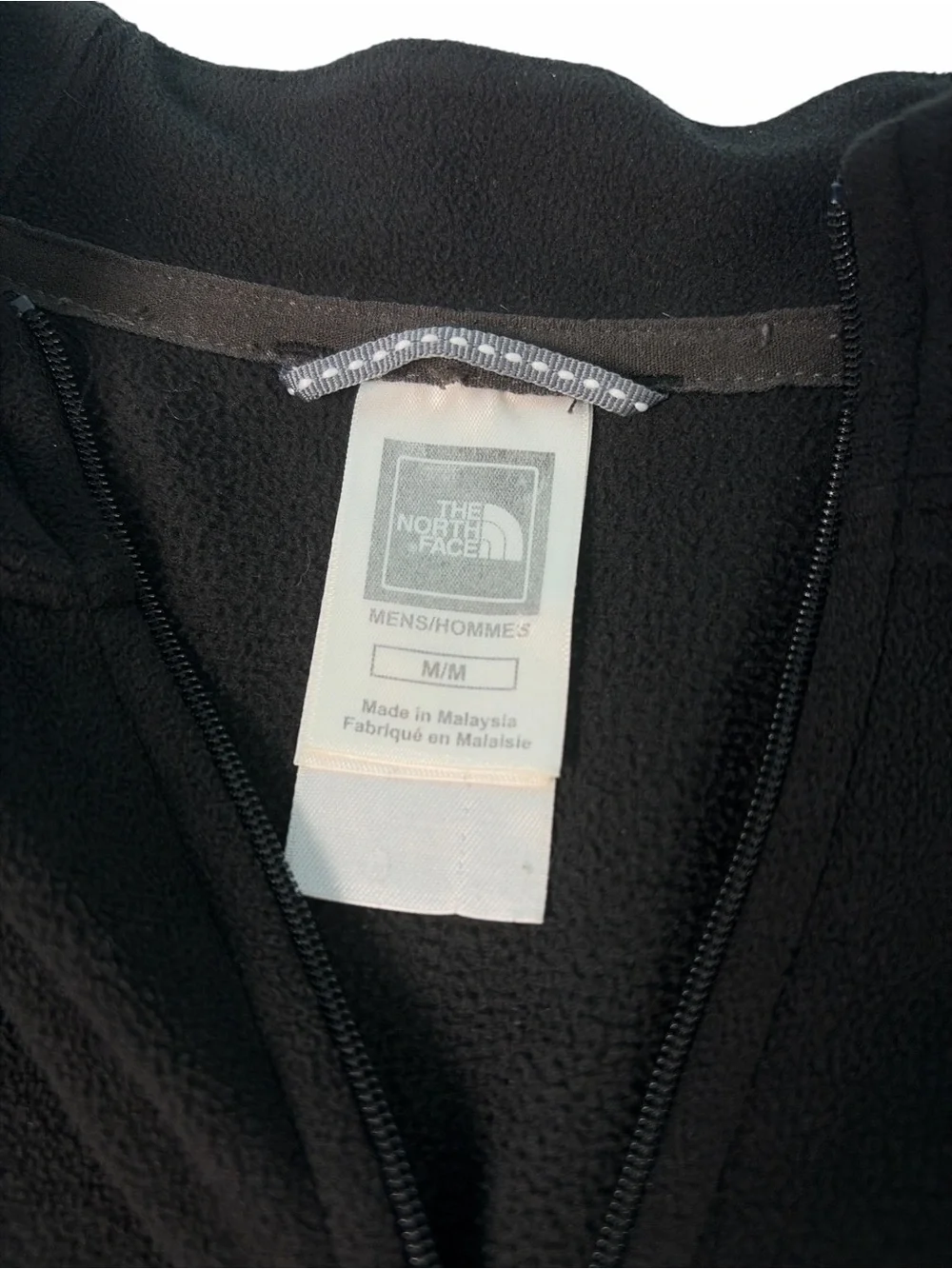The North Face Men’s Set 2- Sweater Jacket Sz M Polyester Black & Blue